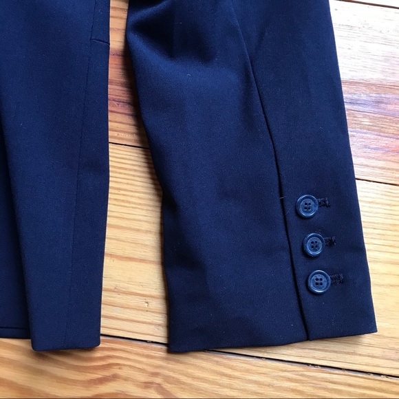 Chaus Navy One-Button Blazer, EUC, 12 - Picture 12 of 12